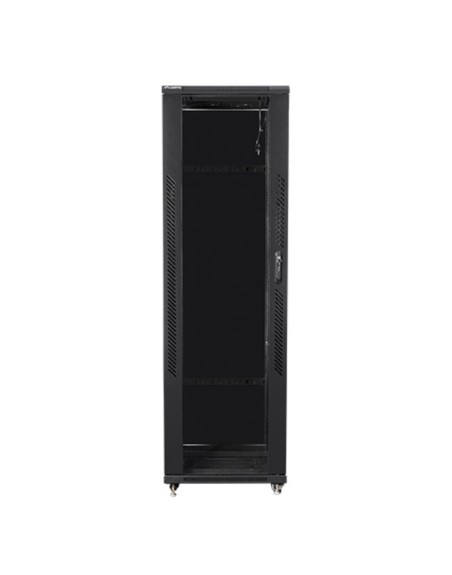 Armario lanberg rack 19 pulgadas 42u 600x600 flat pack black negro