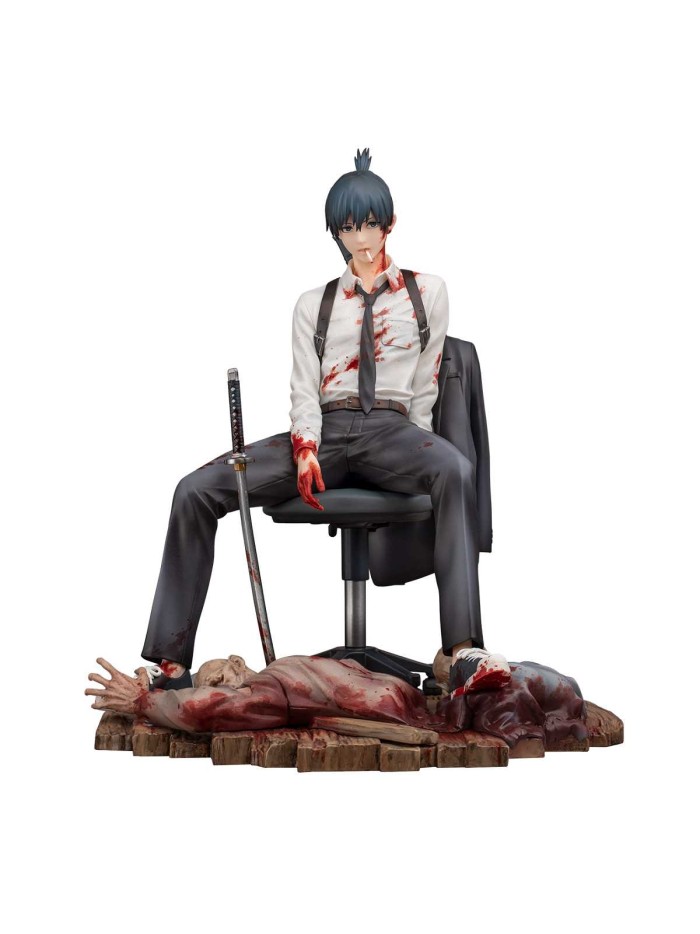 Figura good smile company chainsaw man aki hayakawa 1 - 7 escala Figura good smile company chainsaw man aki hayakawa 1 - 7 escala