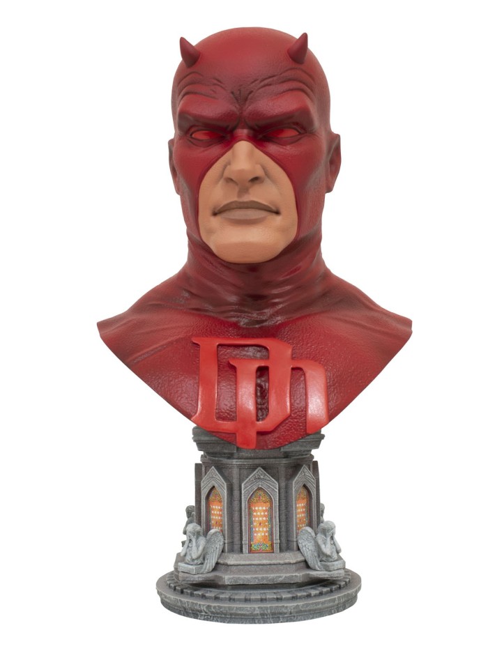 Busto de resina diamond select toys marvel legends daredevil 3d 1 - 2 scale 25 cm Busto de resina diamond select toys marvel legends daredevil 3d 1 - 2 scale 25 cm