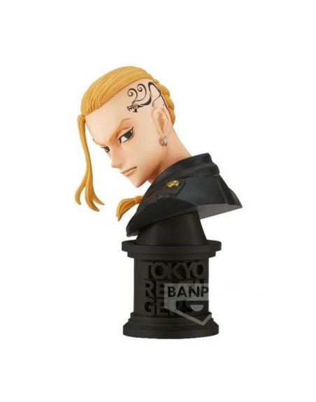 Figura banpresto tokyo revengers faceculptures ken ryuguji pulgadasdraken pulgadas ver.a 11cm