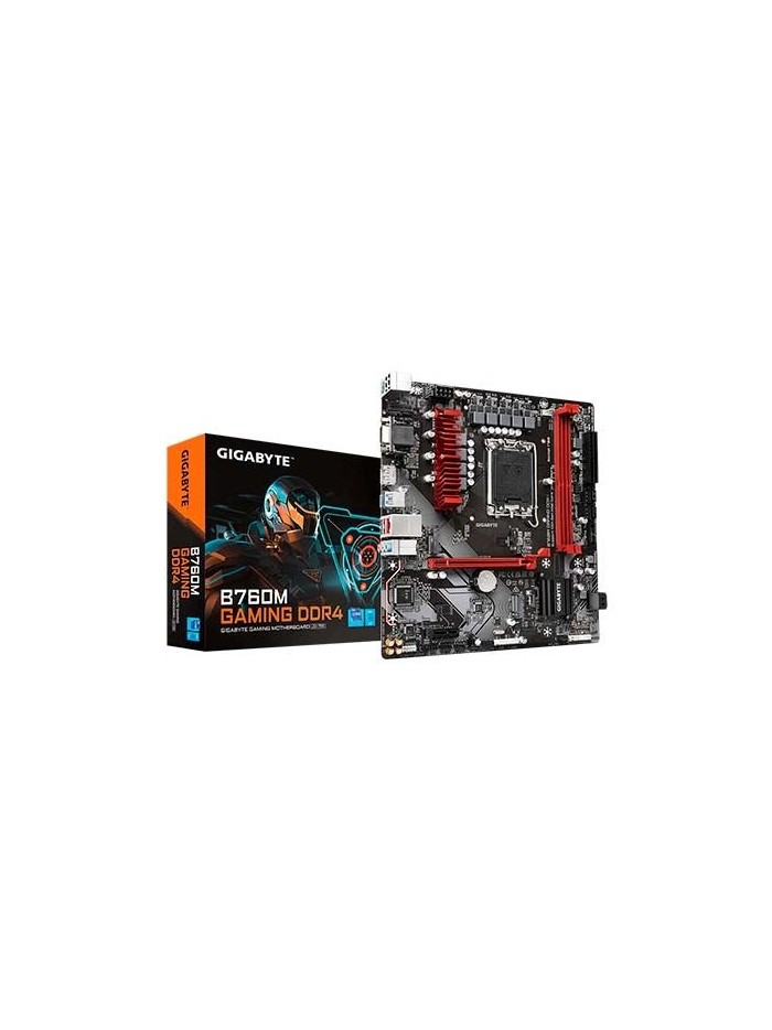 Placa base gigabyte 1700 gaming b760m ddr4 m - atx - 2x ddr4 - 4x sata Placa base gigabyte 1700 gaming b760m ddr4 m - atx - 2x ddr4 - 4x sata