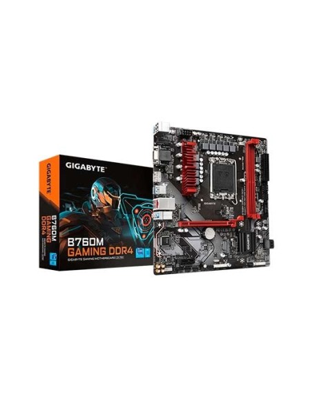 Placa base gigabyte 1700 gaming b760m ddr4 m - atx - 2x ddr4 - 4x sata