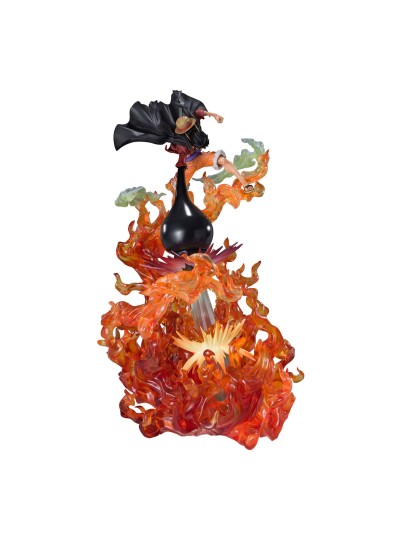 Figura tamashii nations figuarts zero tamashii nation extra battle spectacle monkey d luffy red roc