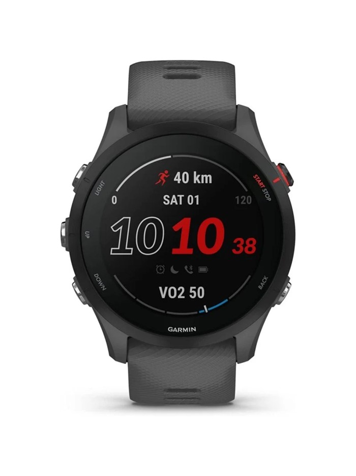 Reloj smartwatch garmin sportwatch forerunner 255 gris pizarra f.cardiaca - gps - 33mm - color - acelerometro - bt - 5 atm Reloj smartwatch garmin sportwatch forerunner 255 gris pizarra f.cardiaca - gps - 33mm - color - acelerometro - bt - 5 atm