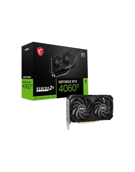 Tarjeta grafica msi rtx 4060ti ventus 2x black 8gb oc