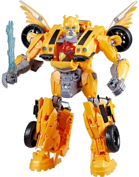 Figura hasbro transformers: el despertar de las bestias - bumblebee modo bestia