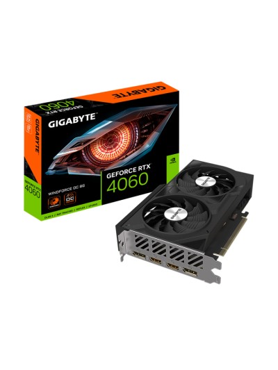 Tarjeta grafica gigabyte rtx 4060 windforce oc 8gb