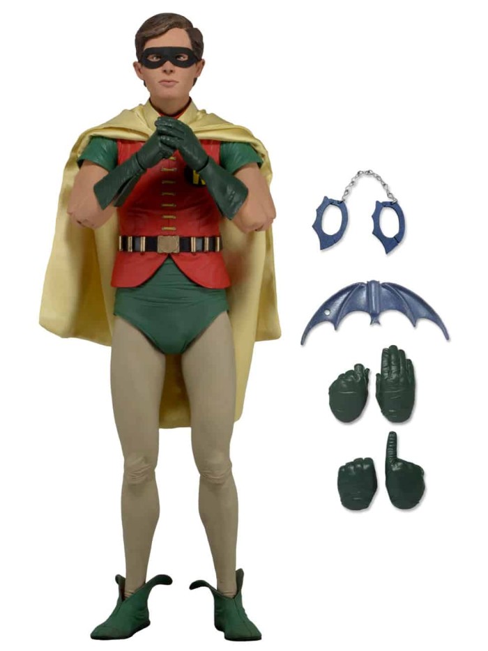 Figura neca dc comics robin 1966 burt ward