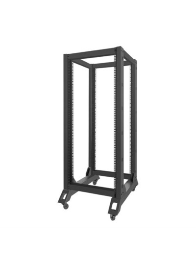 Armario lanberg abierto rack 19 pulgadas 27u - 600x800 negro