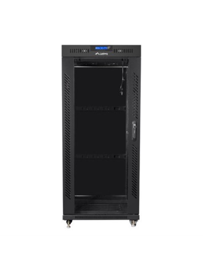 Armario lanberg rack 19 pulgadas 22u 800x1000 negro