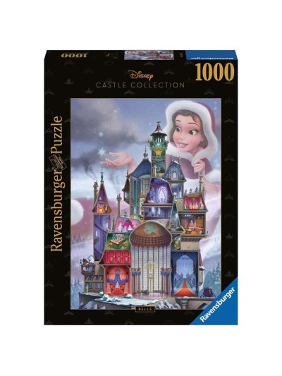 Puzzle ravensburger disney castles - bella 1000 piezas
