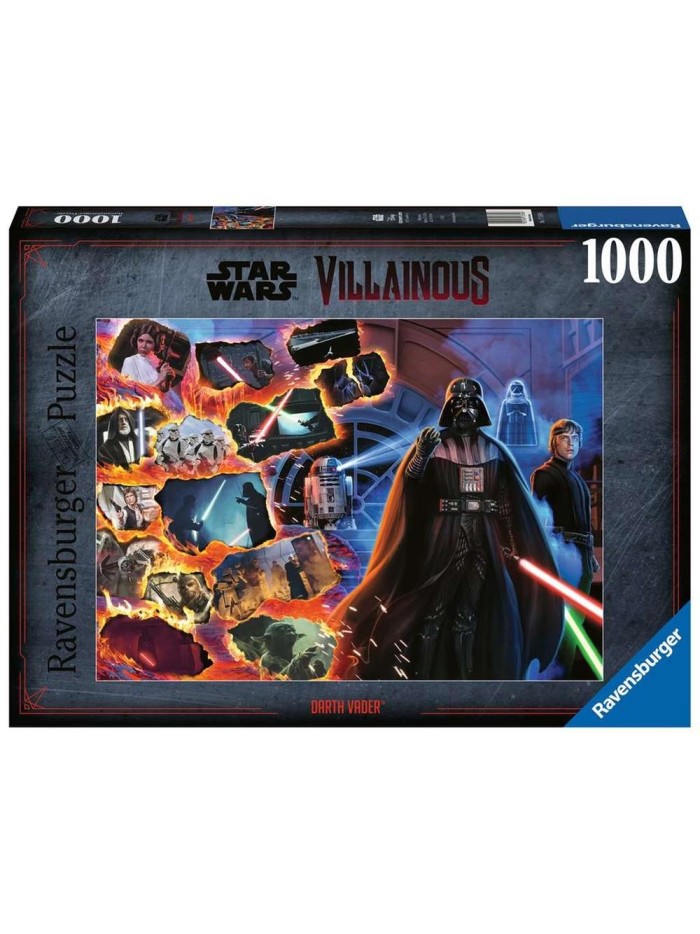 Puzzle ravensburger star wars villainous: darth vader 1000 piezas Puzzle ravensburger star wars villainous: darth vader 1000 piezas