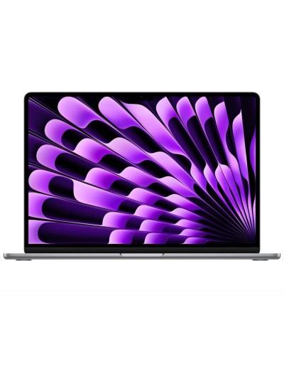 Portatil apple macbook air 15 chip m3 8c 8gb ssd 256gb 15.3 pulgadas