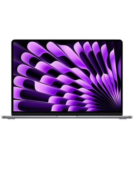 Portatil apple macbook air 15 chip m3 8c 8gb ssd 256gb 15.3 pulgadas
