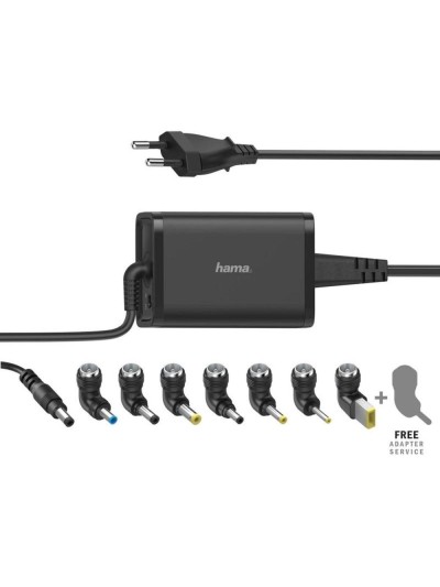 Fuente de alimentacion universal hama para portatil 65w