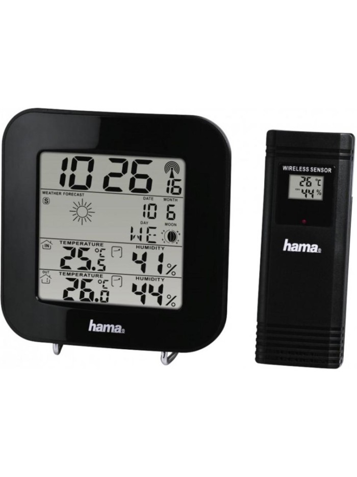 Estacion meteorologica hama ews - 200 negro Estacion meteorologica hama ews - 200 negro