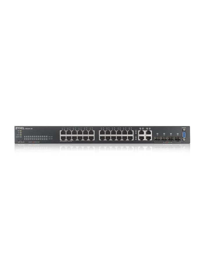 Switch zyxel gs2220 - 28 - eu0101f 28 puertos Switch zyxel gs2220 - 28 - eu0101f 28 puertos