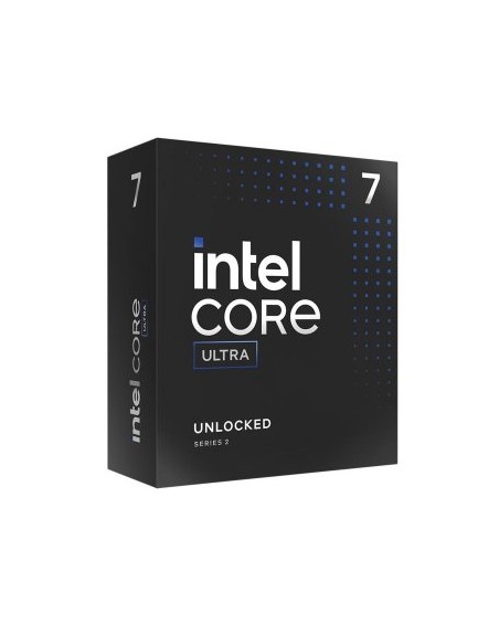 Procesador intel core ultra 7 265k socket 1851 3.9ghz - 5.5ghz 20 cores 30mb box