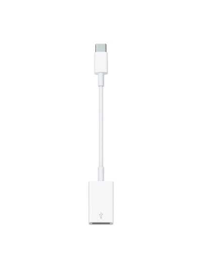 Cable usb tipo c a usb tipo a apple macho - hembra - blanco