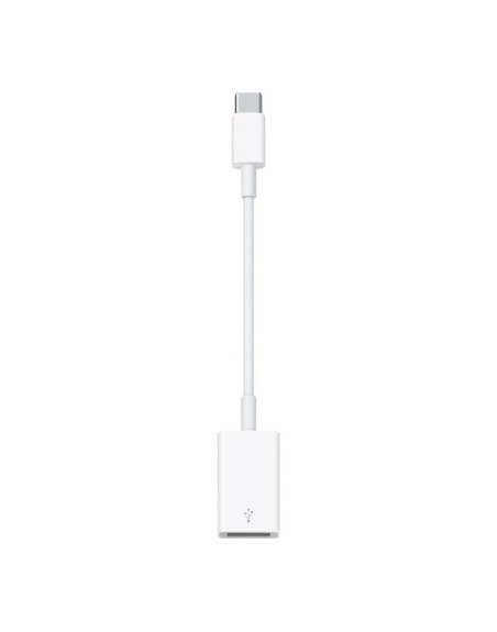 Cable usb tipo c a usb tipo a apple macho - hembra - blanco