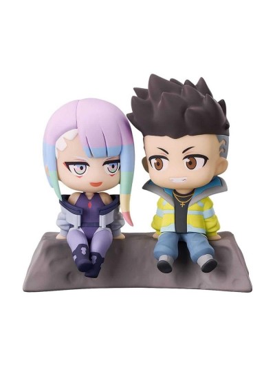 Figura good smile company cyberpunk edgerunners qset+ david & lucy to the moon 8cm