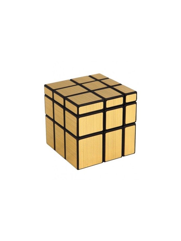Cubo de rubik qiyi mirror 3x3 oro Cubo de rubik qiyi mirror 3x3 oro