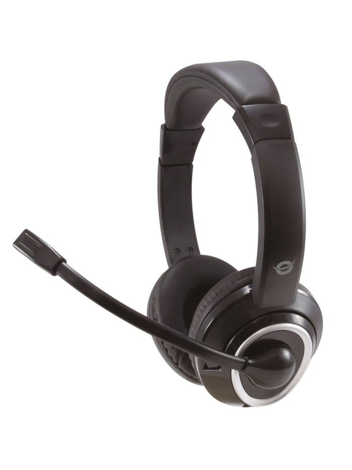 Auricular conceptronic polona02b - jack 3.5mm - microfono - control volumen Auricular conceptronic polona02b - jack 3.5mm - microfono - control volumen