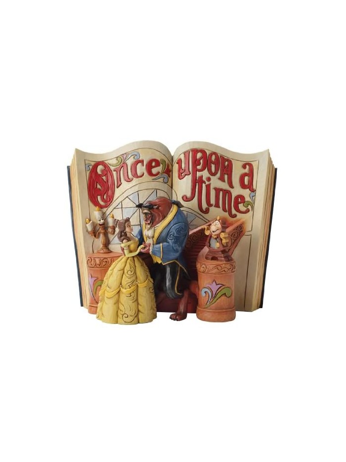 Figura enesco disney la bella y la bestia libro la bella y bestia Figura enesco disney la bella y la bestia libro la bella y bestia