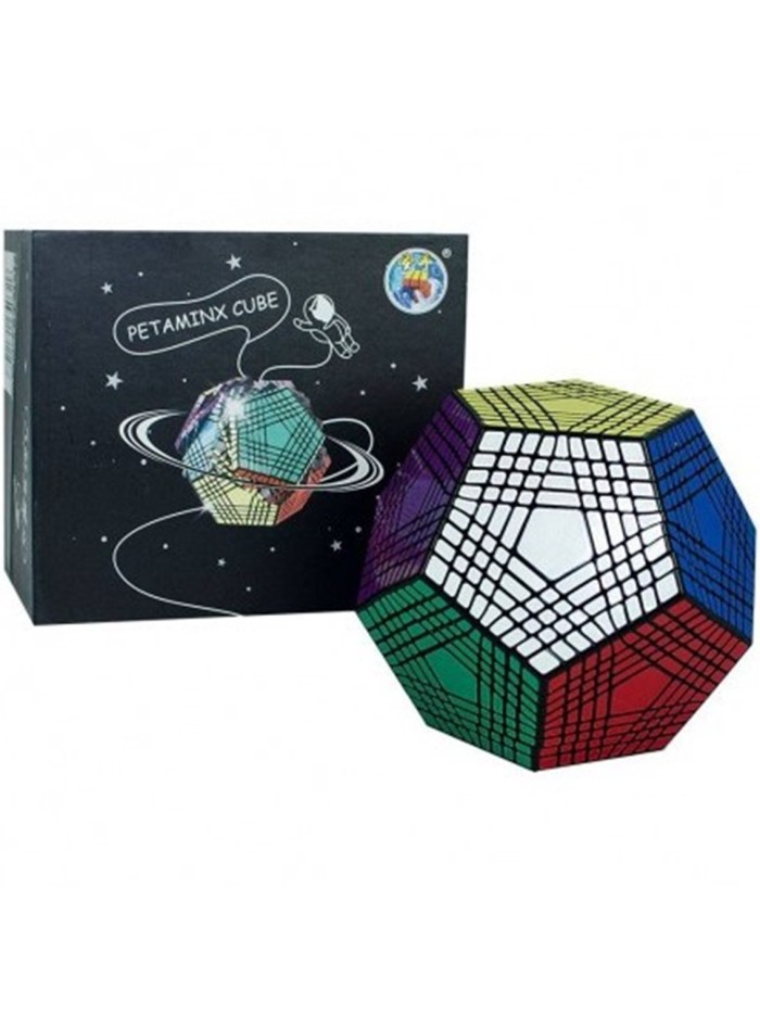 Cubo de rubik shengshou petaminx dodecaedro 9x9 negro Cubo de rubik shengshou petaminx dodecaedro 9x9 negro