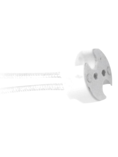Porta lamparas silever electronics para gu10 230v 15 cm