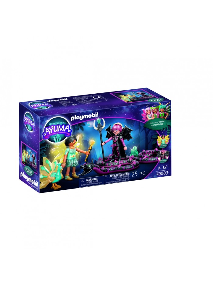 Playmobil fantasia crystal fairy y bat fairy con animales del alma Playmobil fantasia crystal fairy y bat fairy con animales del alma