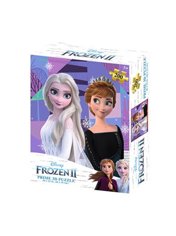 Puzzle lenticular prime 3d disney frozen elsa anna y olaf 200 piezas Puzzle lenticular prime 3d disney frozen elsa anna y olaf 200 piezas
