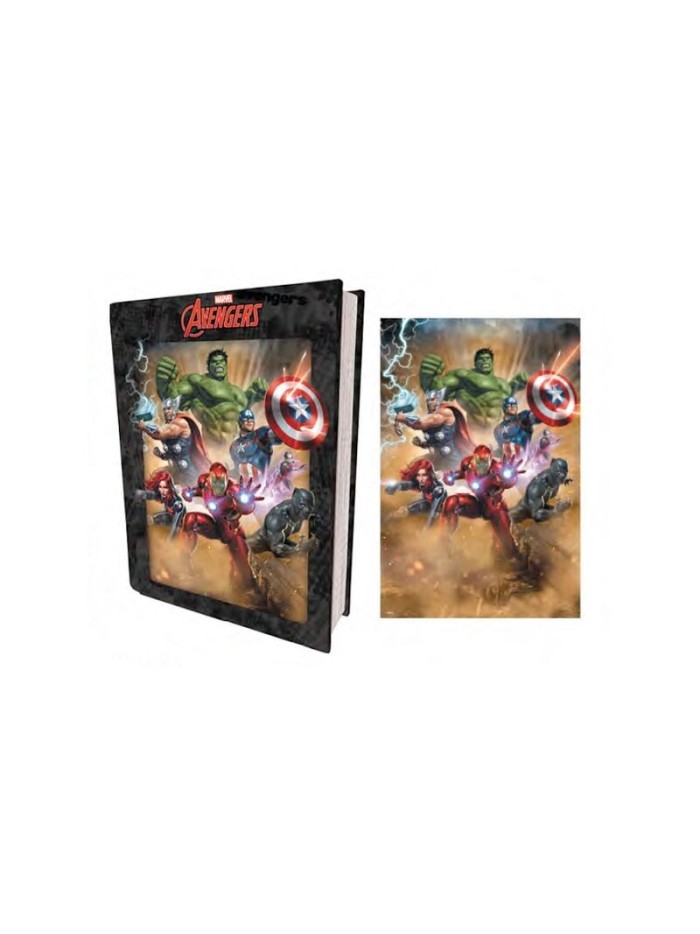 Puzzle libro lenticular prime 3d marvel vengadores originales Puzzle libro lenticular prime 3d marvel vengadores originales