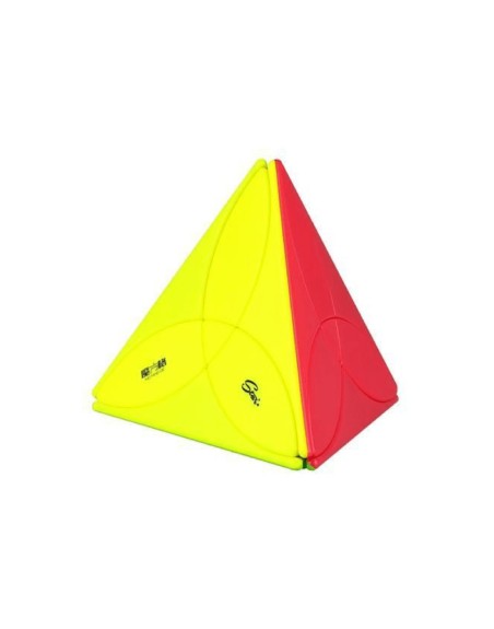 Cubo de rubik qiyi clover pyraminx stickerless