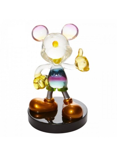 Figura resina enesco disney mickey & minnie grand jester mickey mouse