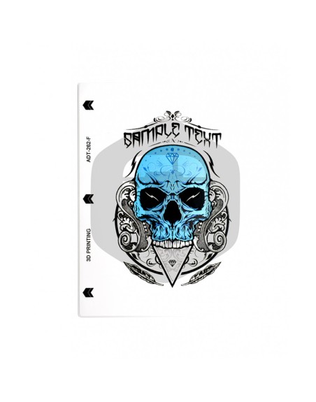 Lamina trasera de personalizacion qcharx calaveras 3