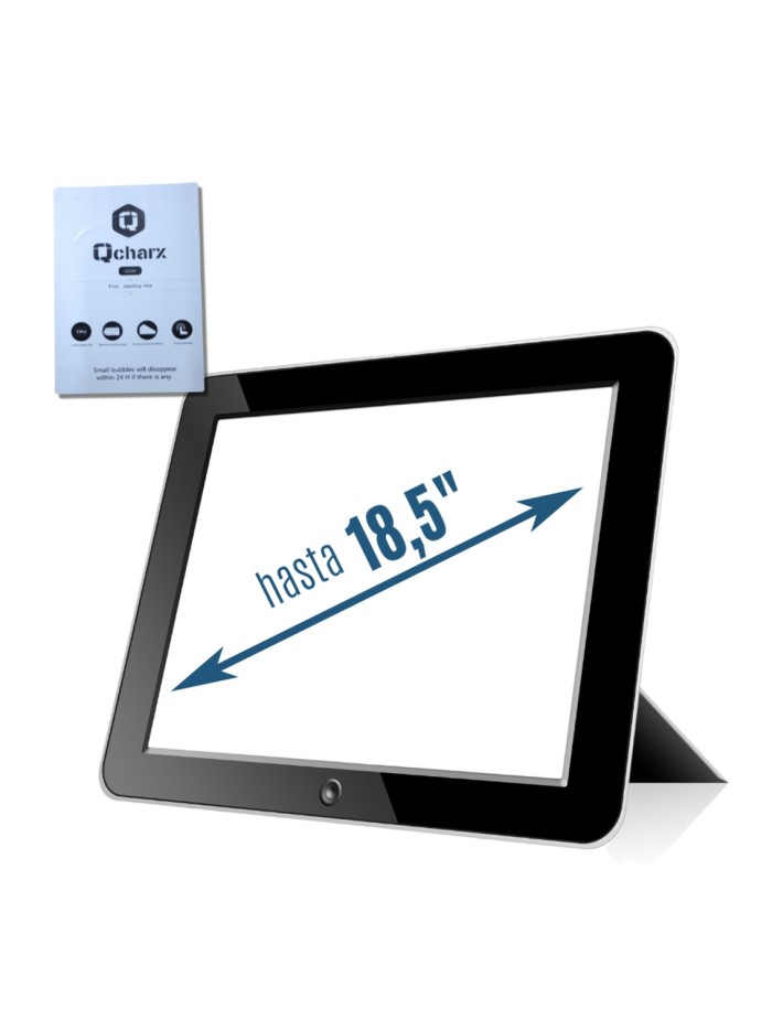Lamina de proteccion frontal qcharx qx1max para tablet - portatil 18 pulgadas Lamina de proteccion frontal qcharx qx1max para tablet - portatil 18 pulgadas