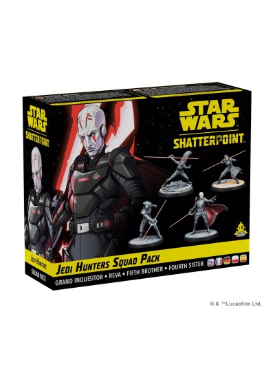 Juego de mesa star wars shatterpoint jedi hunters squad pack