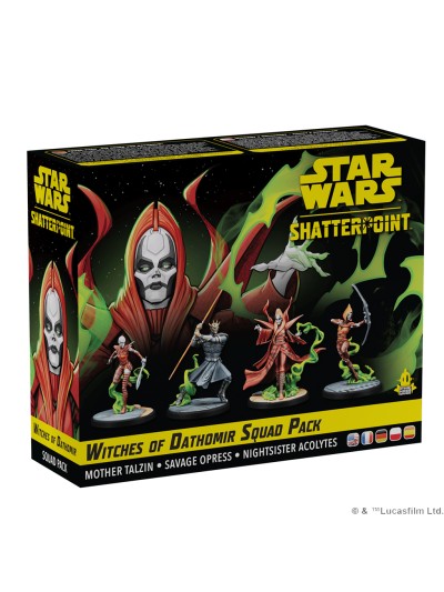 Juego de mesa star wars shatter point witches of dathomir squad pack
