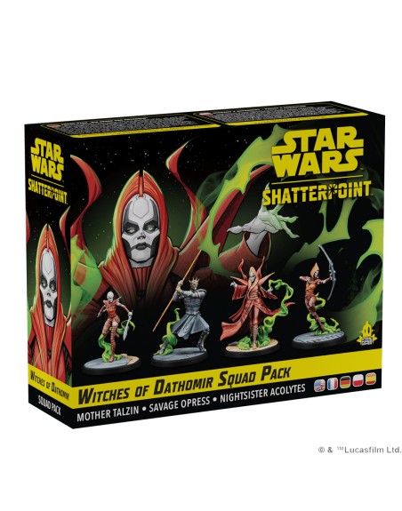 Juego de mesa star wars shatter point witches of dathomir squad pack