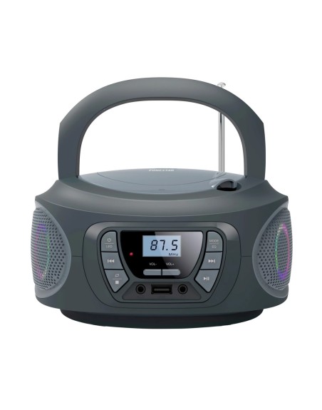 Radio cd fonestar boom - one - g usb gris