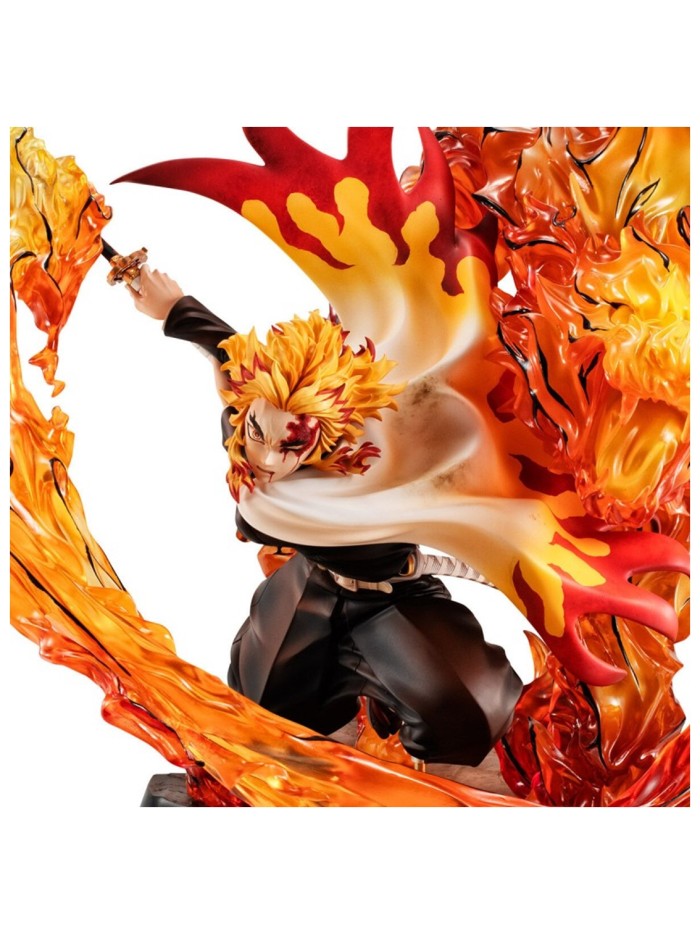 Figura megahouse demon slayer kimetsu no yaiba gem rengoku flame tiger Figura megahouse demon slayer kimetsu no yaiba gem rengoku flame tiger