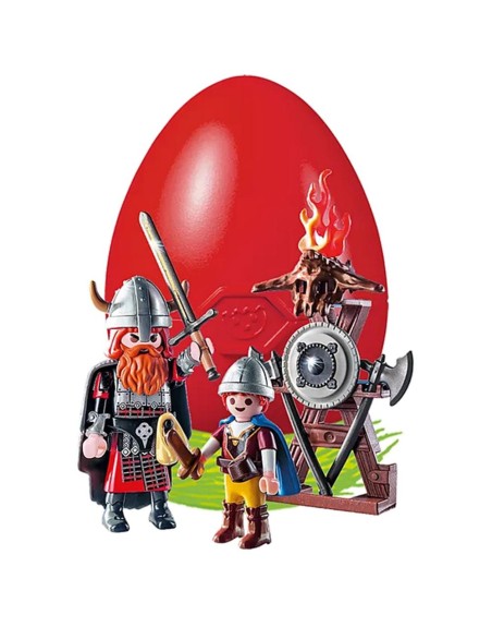 Playmobil vikingos con escudo