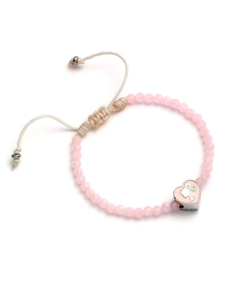 Pulsera the carat shop barbie perlas rosas