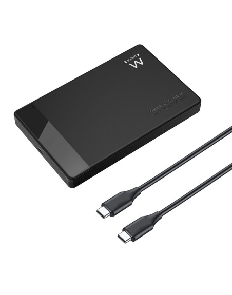 Caja disco duro ewent ew7073 2.5 pulgadas usb tipo c negro