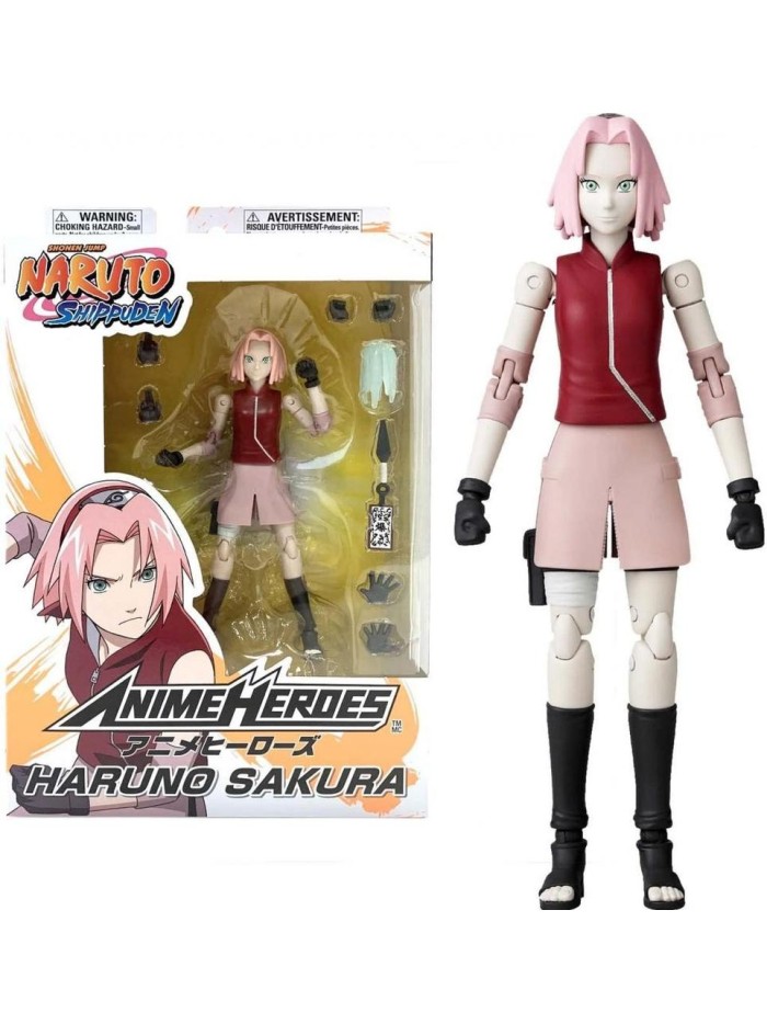 Figura bandai anime heroes naruto haruno sakura Figura bandai anime heroes naruto haruno sakura