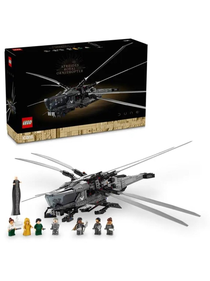 Lego icons dune: atreides royal ornithopter Lego icons dune: atreides royal ornithopter