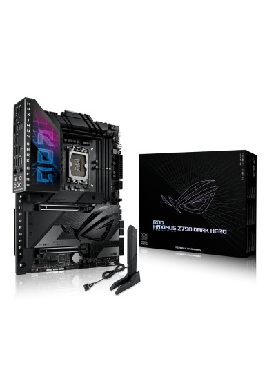 Asus intel rog maximus z790 dark hero socket 1700 ddr5 x4 max 128gb hdmi thunderbolt usb atx