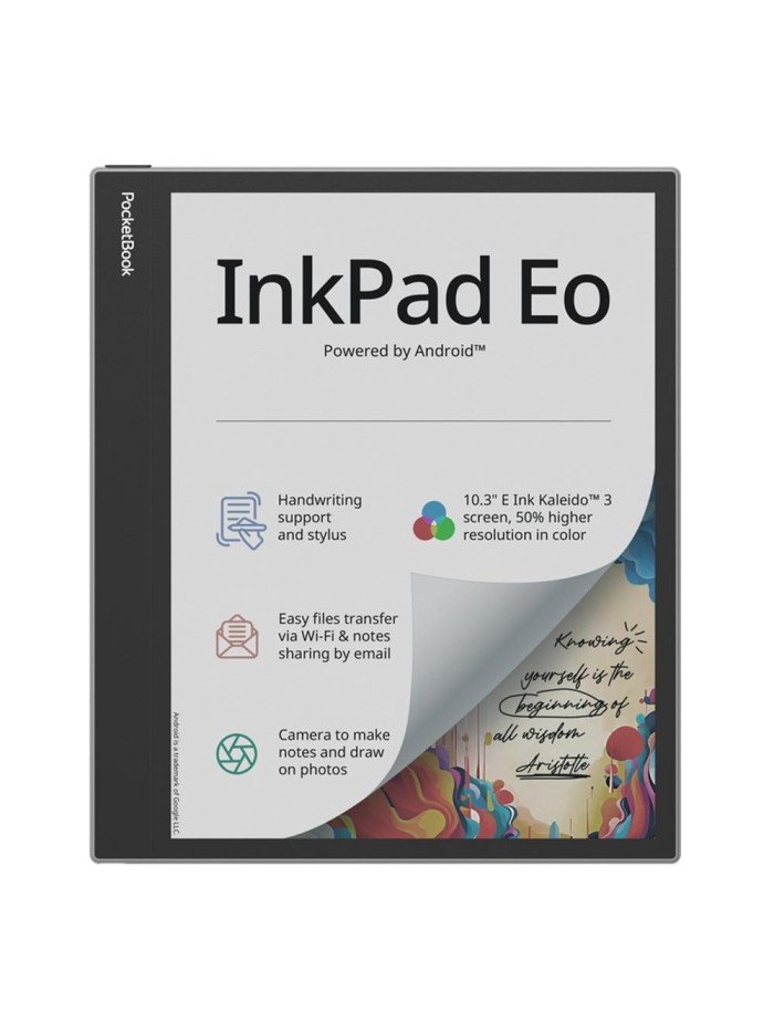 E - note pocketbook inkpad eo ereader 10.3 pulgadas 64gb gris niebla - mist grey E - note pocketbook inkpad eo ereader 10.3 pulgadas 64gb gris niebla - mist grey