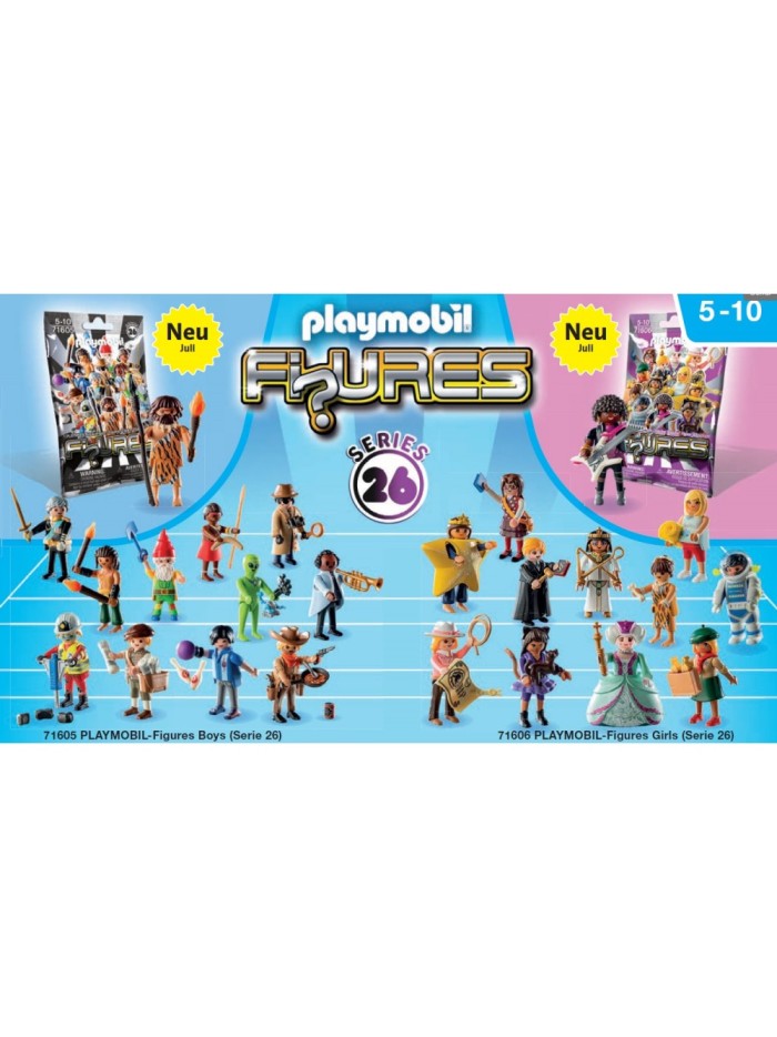 Playmobil desk display figuras niña 48 serie 26 Playmobil desk display figuras niña 48 serie 26